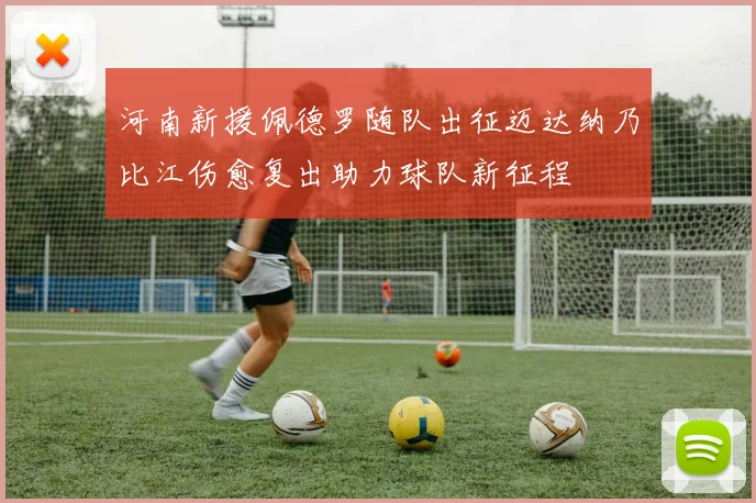 河南新援佩德罗随队出征迈达纳乃比江伤愈复出助力球队新征程